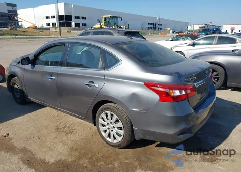 2016 Nissan Sentra Sv from USA, damaged, VIN 3N1AB7APXGY293038